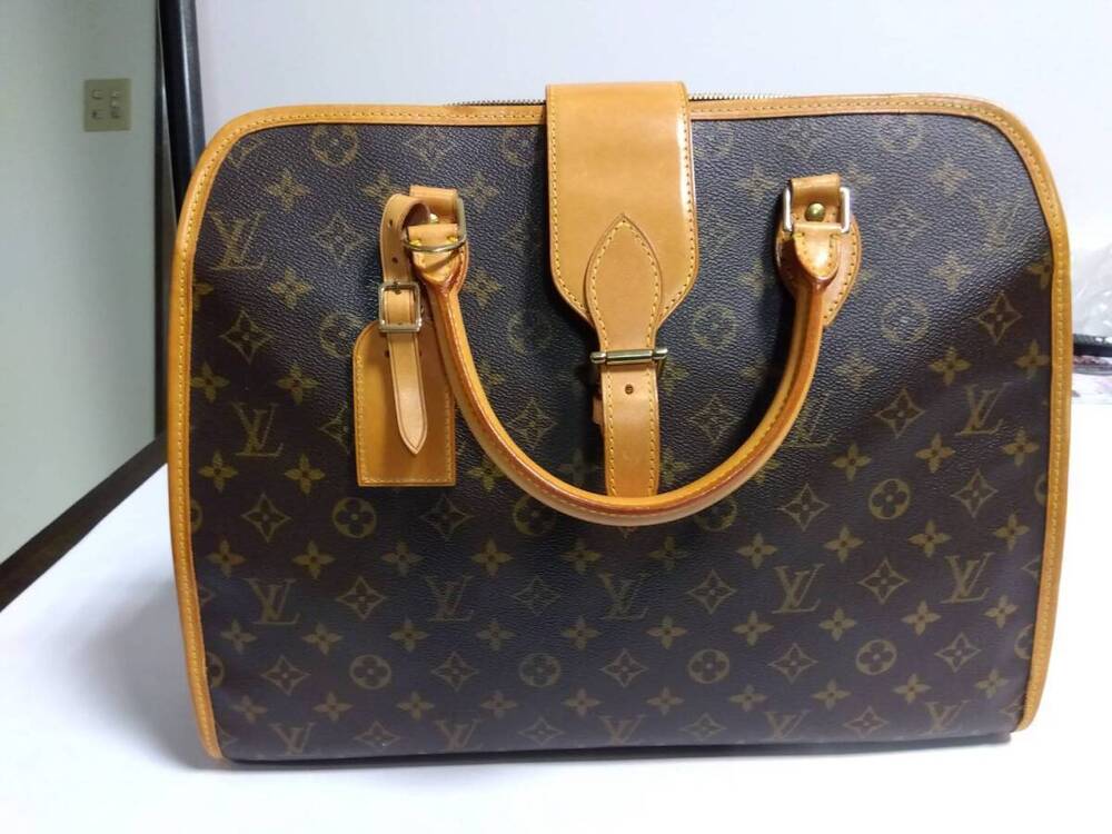 Louis Vuitton Rivington Shoulder Bag Damier Ebene Brown